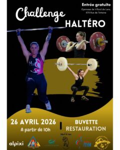 Affiche challenge avenir HC Villard-de-Lans