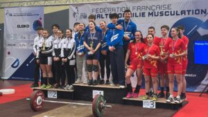 Le Podium des U15-U17