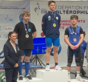 Gaël Eckmann du HRP 2ème des France Jeunes 2026
